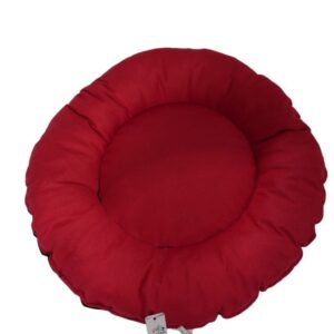 cama redonda para mascotas – color rojo