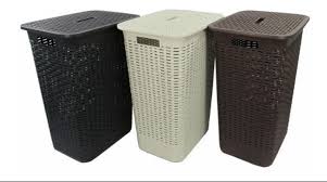 canasto para la ropa simil rattan!