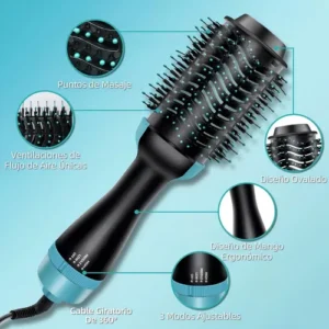 cepillo electrico secador yelmo de 1200w