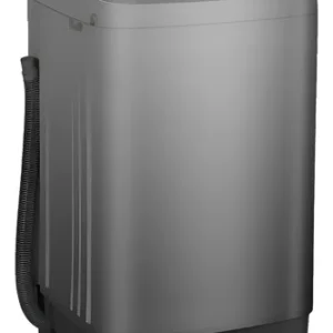 lavarropas automático kanji de 6,5kg con carga superior silver