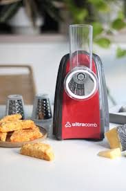 rallador electrico de quesos, frutas y verduras ultracomb