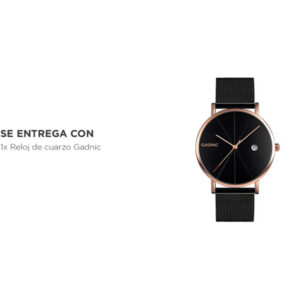 reloj de pulsera gadnic gold