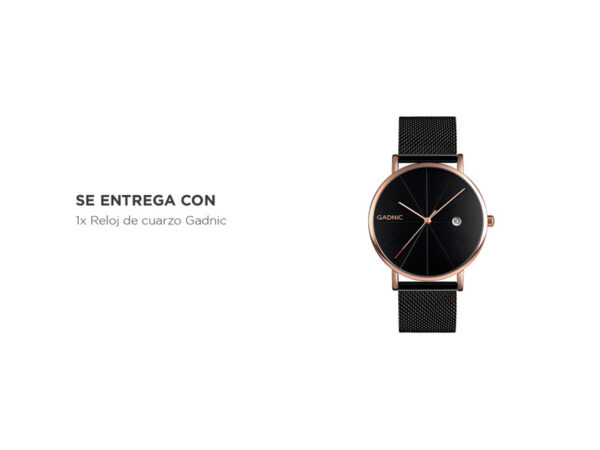 reloj de pulsera gadnic gold