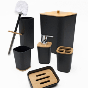 set de accesorios para baño de 6 piezas!