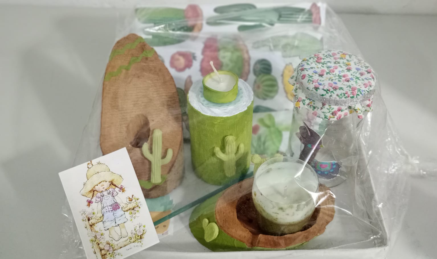 box rústica "cactus & llama" box rústica "cactus & llama"