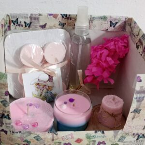 box "viaje a parís" + home spray