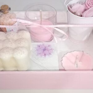 set spa "shabby chic" en madera