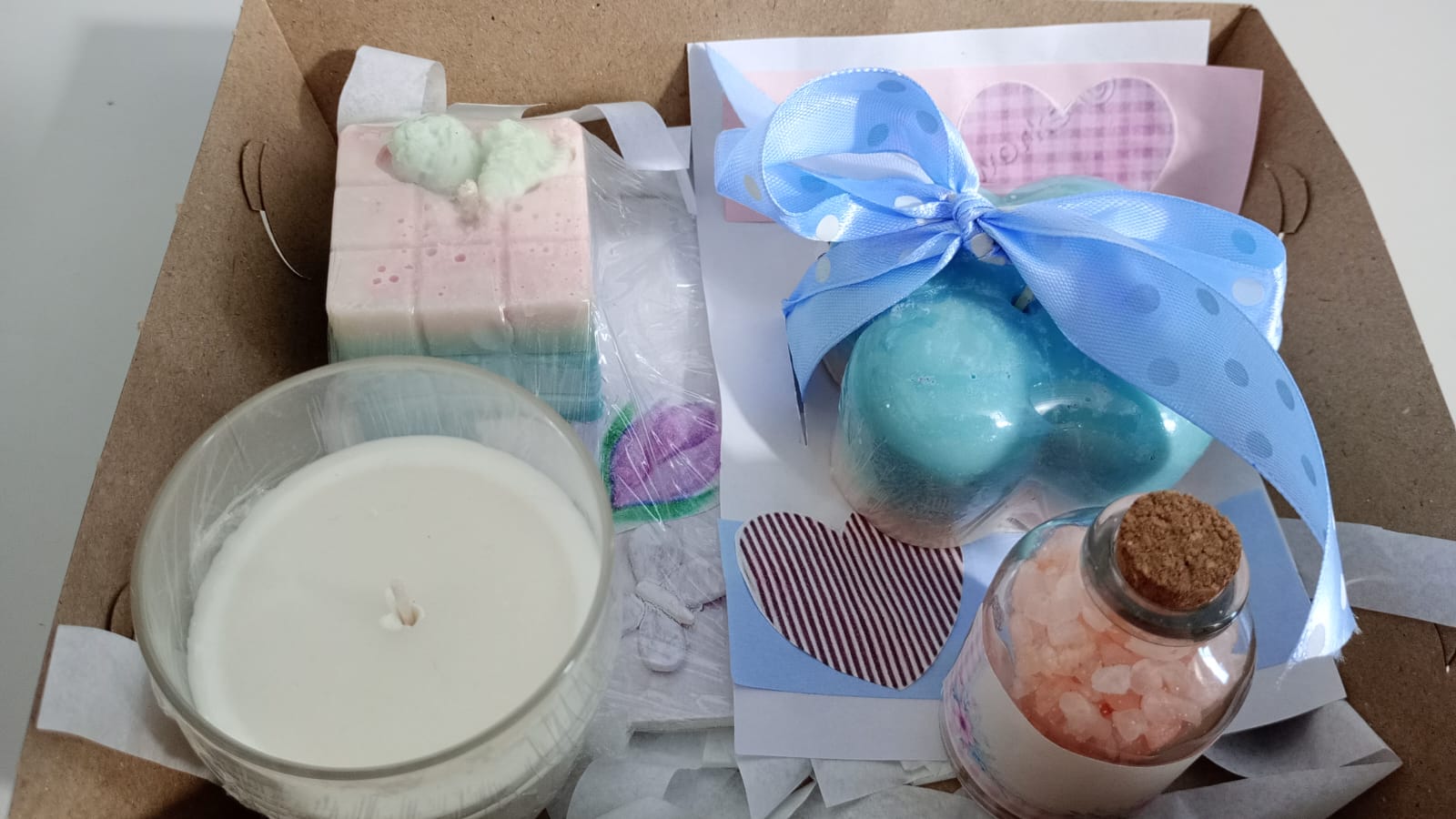 box "corazón celeste" & sales box "corazón celeste" & sales