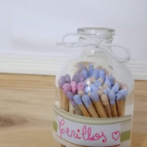 fosforos color pastel